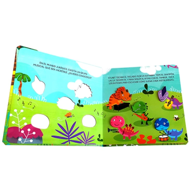 Libro La Musica de los Dinos Coleccion ¿Como Suena? Latinbooks Art.0768